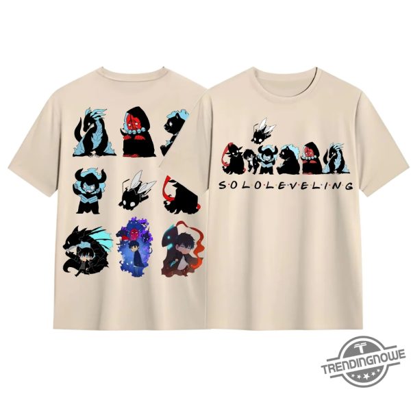 Sung Jin Woo Character Solo Leveling Shirt Celebrate The Iconic Solo Leveling Hero trendingnowe 1