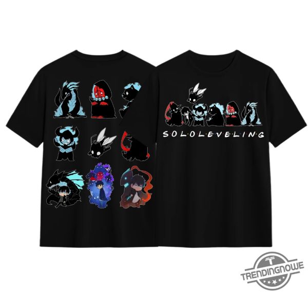 Sung Jin Woo Character Solo Leveling Shirt Celebrate The Iconic Solo Leveling Hero trendingnowe 3
