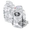 San Francisco 49Ers Arctic Camo 2024 Salute To Service Club Fleece Pullover Hoodie 3D All Over Printed T Shirt Sweatshirt Gifts For Fan Women Men revetee 3