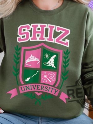 Wicked Shiz University Sweatshirt Shirt Hoodie Defy Gravity Broomstick Magic Wand Defying Gravity Tshirt Shirts Tee Gift For Fan Men Women Unique revetee 4