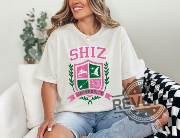 Wicked Shiz University Sweatshirt Shirt Hoodie Defy Gravity Broomstick Magic Wand Defying Gravity Tshirt Shirts Tee Gift For Fan Men Women Unique revetee 7