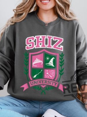 Wicked Shiz University Sweatshirt Shirt Hoodie Defy Gravity Broomstick Magic Wand Defying Gravity Tshirt Shirts Tee Gift For Fan Men Women Unique revetee 8