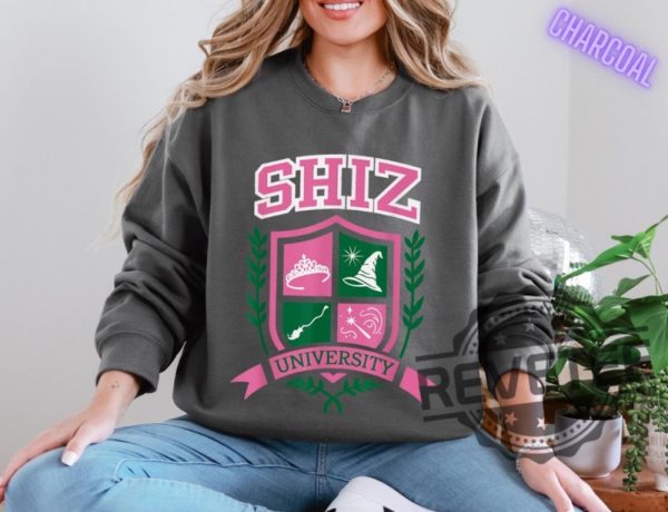 Wicked Shiz University Sweatshirt Shirt Hoodie Defy Gravity Broomstick Magic Wand Defying Gravity Tshirt Shirts Tee Gift For Fan Men Women Unique revetee 8