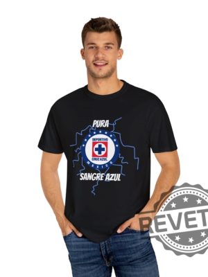 Camisa De Cruz Azul Pura Sangre Azul Futbol T Shirt Hoodie Sweatshirt Gifts For Men Women Daughter Son Him Her Tee Gift Shirts Tshirt Unique revetee 6