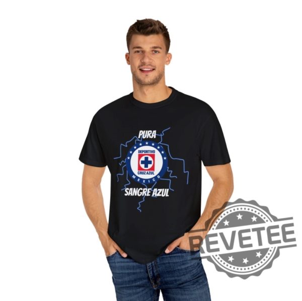 Camisa De Cruz Azul Pura Sangre Azul Futbol T Shirt Hoodie Sweatshirt Gifts For Men Women Daughter Son Him Her Tee Gift Shirts Tshirt Unique revetee 6