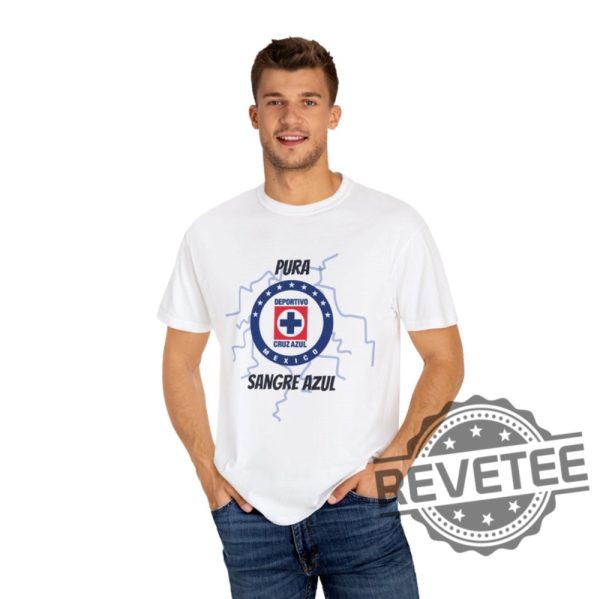 Camisa De Cruz Azul Pura Sangre Azul Futbol T Shirt Hoodie Sweatshirt Gifts For Men Women Daughter Son Him Her Tee Gift Shirts Tshirt Unique revetee 8