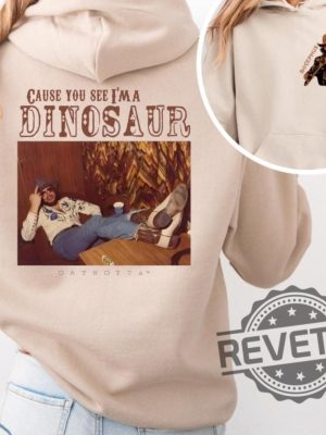 Cause You See Im A Dinosaur Hank Williams Jr Shirt Hoodie Sweatshirt Gift For Fan Men Women Tee Shirts Tshirt Birthday Gifts Unique revetee 2