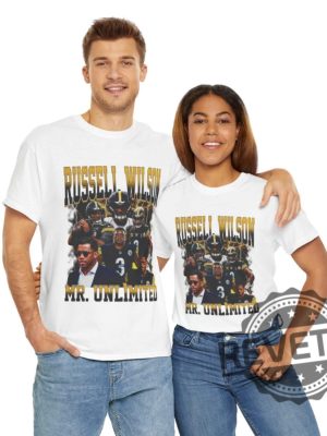 Russell Wilson Mr Unlimited Vtg Retro Wwe Football T Shirt Hoodie Sweatshirt Gifts For Fan Men Women Tee Shirts Birthday Gift Pittsburgh Steelers revetee 2