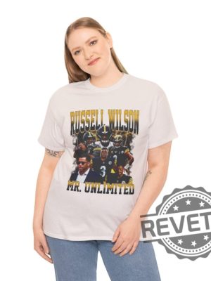 Russell Wilson Mr Unlimited Vtg Retro Wwe Football T Shirt Hoodie Sweatshirt Gifts For Fan Men Women Tee Shirts Birthday Gift Pittsburgh Steelers revetee 8