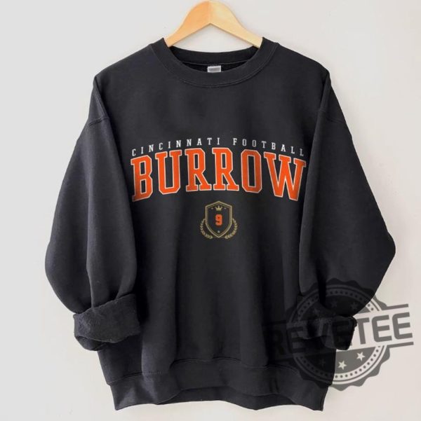 Joe Burrow Cincinnati Bengals Sweatshirt Hoodie T Shirt Vintage 90S Shirts Gifts For Fan Men Women Him Her Birthday Gift Tee Tshirt Unique revetee 6