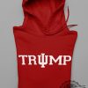 Donald Trump Indiana Hoosiers T Shirt Hoodie Sweatshirt Gifts For Indiana Football Fan Tshirt Indian University Shirts Gift For Men Women Unique revetee 1