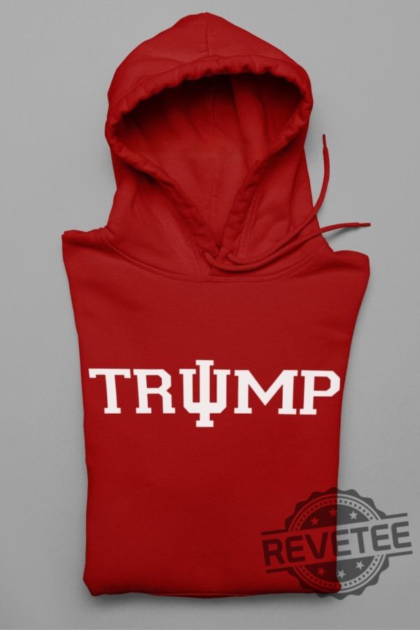 Donald Trump Indiana Hoosiers T Shirt Hoodie Sweatshirt Gifts For Indiana Football Fan Tshirt Indian University Shirts Gift For Men Women Unique revetee 1