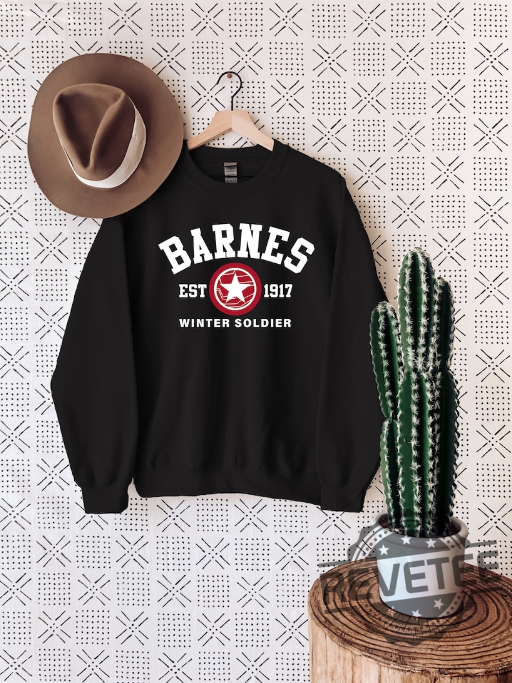 Bucky Barnes Sweatshirt Barnes Est 1917 Shirt The Winter Soldier Shirt Sebastian Stan Marvels Shirt Mcu Superhero Avengers Fan Gifts