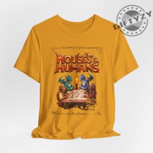 Houses And Humans Dd Shirt Dungeons And Dragons Gift Tee For Men Women Vintage Retro 90S Joke D And D Tshirt giftyzy 4 1