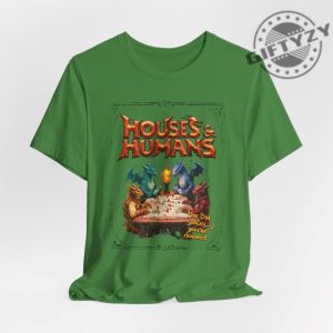 Houses And Humans Dd Shirt Dungeons And Dragons Gift Tee For Men Women Vintage Retro 90S Joke D And D Tshirt giftyzy 7 1