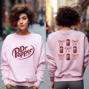 Two Sided Dr Pepper Shirt Dr Pepper Sweater Dr Pepper Gifts Dr Pepper Hoodies Soda Lover Valentines Day Gift Diet Coke Wife Gift giftyzy 2