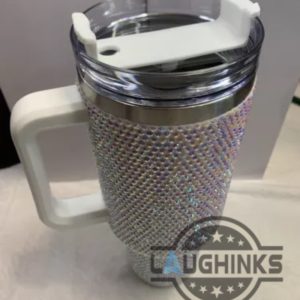 detroit lions bedazzled rhinestone diamond logo tumbler 40oz