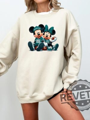 Bird Gang Mickey Minnie Philadelphia Eagles Sweatshirt T Shirt Hoodie Gifts For Fan Men Women Philly Disney Fans Tee Shirts Gift Birthday Unique revetee 6