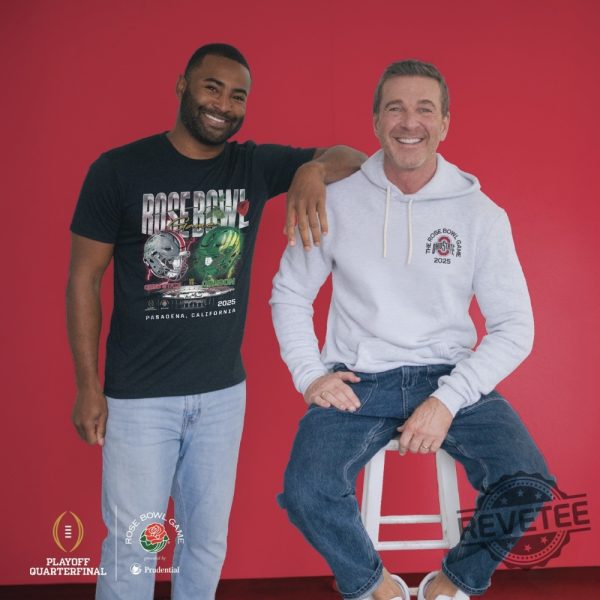 Cfp Rose Bowl Game Ohio State Buckeyes Vs Oregon Black Crew T Shirt Hoodie Sweatshirt Tee Gift For Fan Men Women Sweater Pullover Unique revetee 1