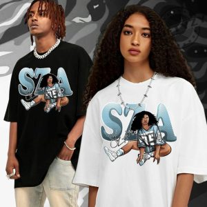 Aj 11 Legend Blue Unisex Tshirt Sweatshirt Hoodie Sza Signature Tees Shirt In Light Blue To Match Sneaker giftyzy 2