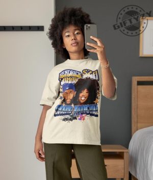 Limited Kendrick X Sza Shirt Gnx Concert Tshirt Tour Custom Tee Kendrick Lamar Hoodie Sza Sweatshirt Rap Tshirt giftyzy 2