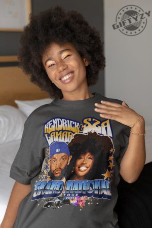 Limited Kendrick X Sza Shirt Gnx Concert Tshirt Tour Custom Tee Kendrick Lamar Hoodie Sza Sweatshirt Rap Tshirt giftyzy 3