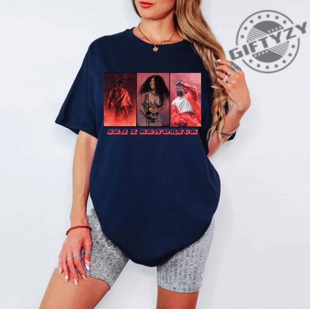 Kenrick Lamar  Sza Shirt Concert Tshirt Kendrick Lamar Hoodie Sza Tour Sweatshirt Hip Hop Shirt Gnx Shirt Kendrick Lamar Lover Tee