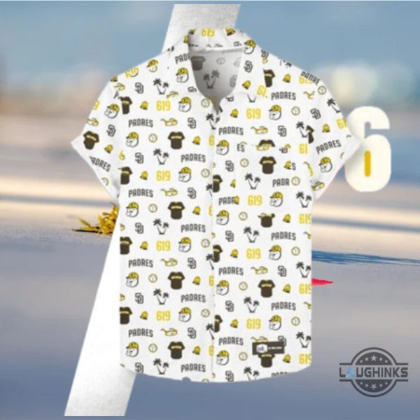 2024 san diego padres 619 hawaiian shirt giveaway