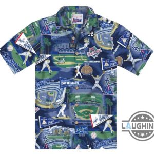 reyn spooner los angeles dodgers world series hawaiian shirt replica