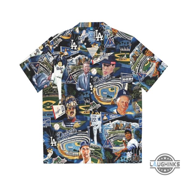 best los angeles dodgers hawaiian shirt