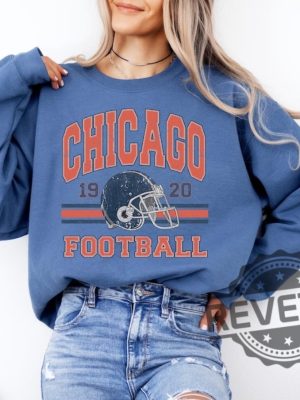 Vintage Chicago Bears Football Crewneck Sweatshirt T Shirt Retro Tee Gifts For Fan Men Women Shirts Tshirt Birthday Christmas Unique revetee 3