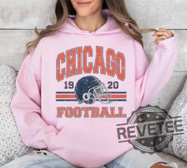 Vintage Chicago Bears Football Crewneck Sweatshirt T Shirt Retro Tee Gifts For Fan Men Women Shirts Tshirt Birthday Christmas Unique revetee 4