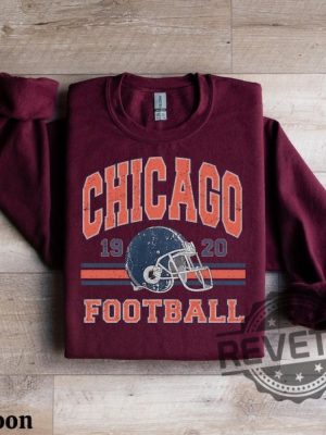 Vintage Chicago Bears Football Crewneck Sweatshirt T Shirt Retro Tee Gifts For Fan Men Women Shirts Tshirt Birthday Christmas Unique revetee 5