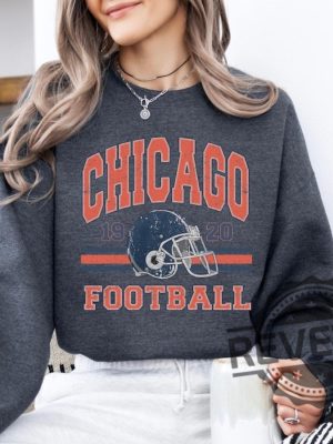 Vintage Chicago Bears Football Crewneck Sweatshirt T Shirt Retro Tee Gifts For Fan Men Women Shirts Tshirt Birthday Christmas Unique revetee 6