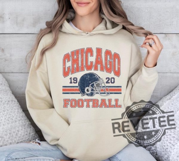 Vintage Chicago Bears Football Crewneck Sweatshirt T Shirt Retro Tee Gifts For Fan Men Women Shirts Tshirt Birthday Christmas Unique revetee 7