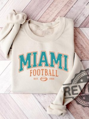 Vintage Miami Dolphins Crewneck Sweatshirt T Shirt Gifts For Fan Men Women Game Day Fans Gift Tee Shirts Sweater Pullover Birthday Unique revetee 6