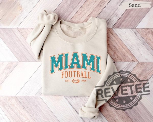 Vintage Miami Dolphins Crewneck Sweatshirt T Shirt Gifts For Fan Men Women Game Day Fans Gift Tee Shirts Sweater Pullover Birthday Unique revetee 6