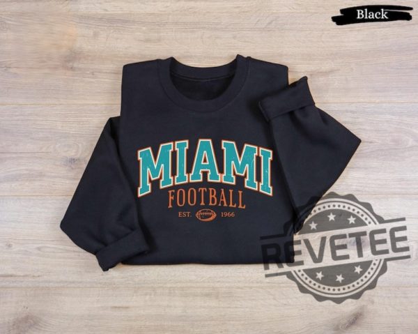 Vintage Miami Dolphins Crewneck Sweatshirt T Shirt Gifts For Fan Men Women Game Day Fans Gift Tee Shirts Sweater Pullover Birthday Unique revetee 7