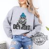 Detroit Lions Sweatshirt Hoodie T Shirt Lion Mascot Gifts For Fan Sweater Sunday Tailgate Game Day Men Women Tee Shirts Birthday Unique revetee 1