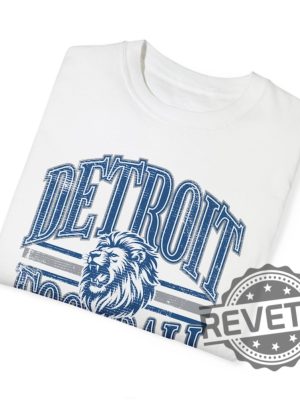 Vintage Detroit Lions Shirt Hoodie Sweatshirt Season Gift For Detroit Football Fans Men Women Birthday Christmas Tee Shirts Tshirt Unique revetee 4