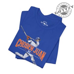 Chosen Juan Hoodie Blue Tshirt Ny Baseball Sweatshirt Queens Shirt giftyzy 3