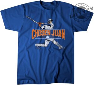 Chosen Juan Hoodie Blue Tshirt Ny Baseball Sweatshirt Queens Shirt giftyzy 5