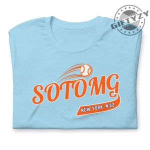 Soto Shirt For Mets Fan New York Baseball Shirt Omg Shirt Grimace Fan Mets Shirt Mets Champs Baseball Fan Gift For Mets Fan Unisex Shirt giftyzy 7