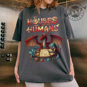 Houses And Humans Dd Shirt Funny Dungeons And Dragons Gift Tee Png For Men And Women Hoodie Vintage Retro 90S Joke D And D Hoodie giftyzy 2