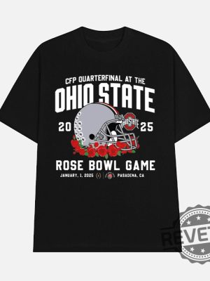 Cfp Quarterfinal At The Ohio State 2025 Rose Bowl Game Shirt Hoodie Sweatshirt Gifts For Fan Men Women Tee Shirts Tshirt Unique revetee 3