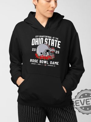 Cfp Quarterfinal At The Ohio State 2025 Rose Bowl Game Shirt Hoodie Sweatshirt Gifts For Fan Men Women Tee Shirts Tshirt Unique revetee 4