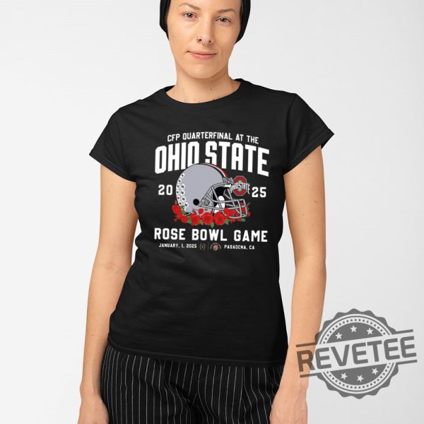 Cfp Quarterfinal At The Ohio State 2025 Rose Bowl Game Shirt Hoodie Sweatshirt Gifts For Fan Men Women Tee Shirts Tshirt Unique revetee 6