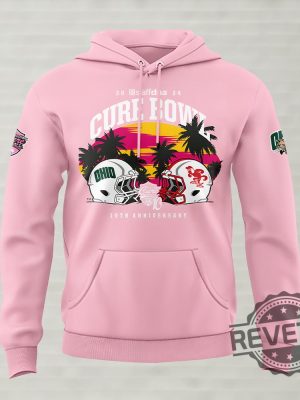 Ohio Football 2024 Cure Bowl Champions Hoodie T Shirt Sweatshirt Gift For Ohio Bobcats Football Fan Men Women 3D All Over Printed Tee Unique revetee 3