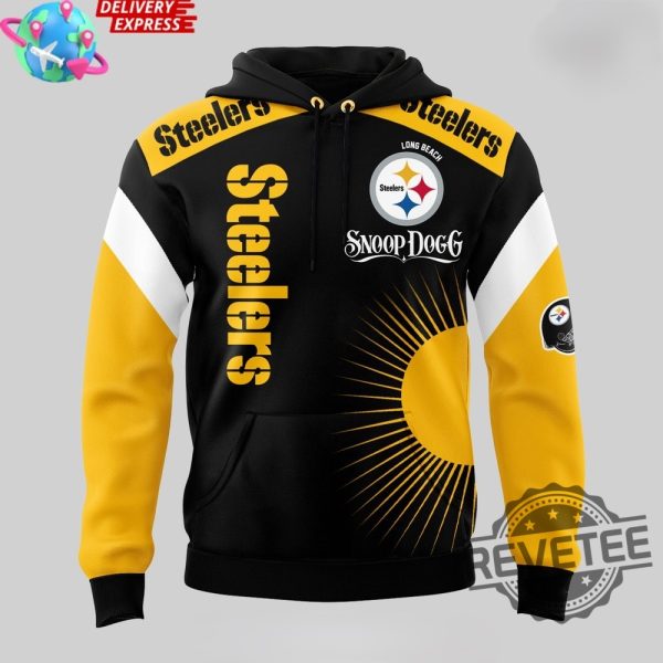 Pittsburgh Steelers X Snoop Dogg Hoodie Sweatshirt Hoodie 3D All Over Printed Tee Shirts Sweater Pullover Gift For Fan Birthday Christmas Gifts revetee 2