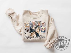 Coquette Happy New Year Trump Shirt New Year New America Trump 2025 Sweatshirt Hoodie Trump New Year Tshirt giftyzy 5